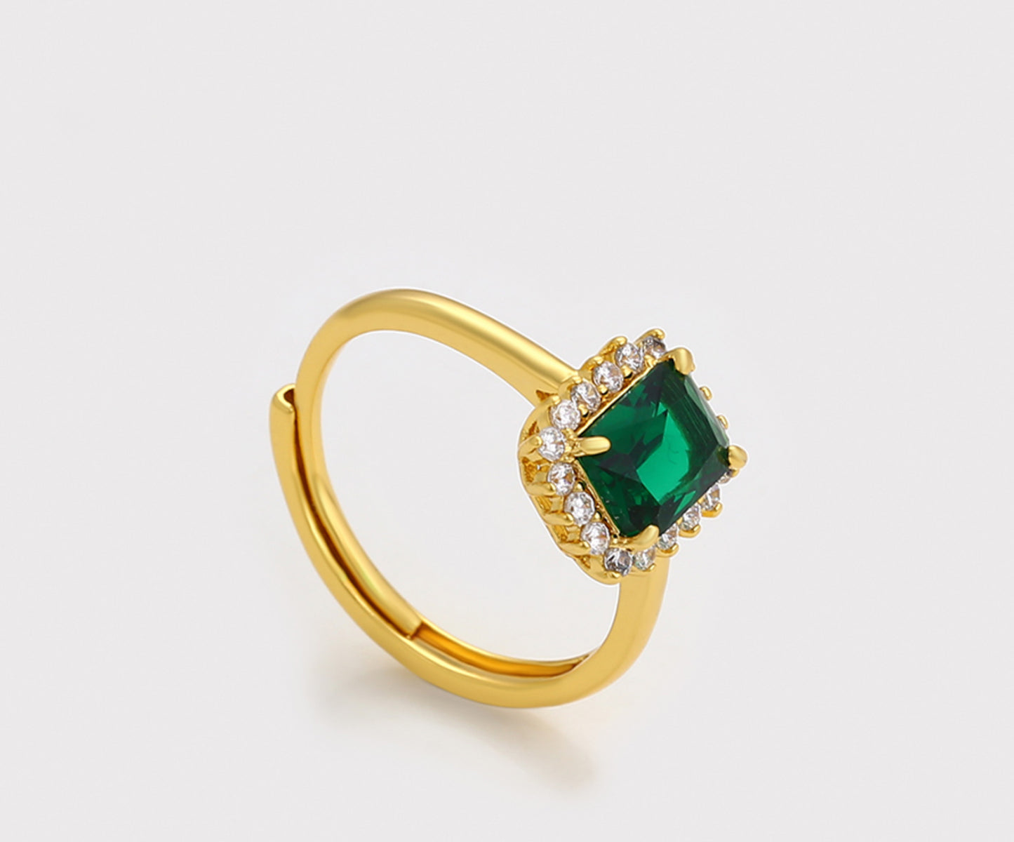 ANILLO GOLD EMERALD