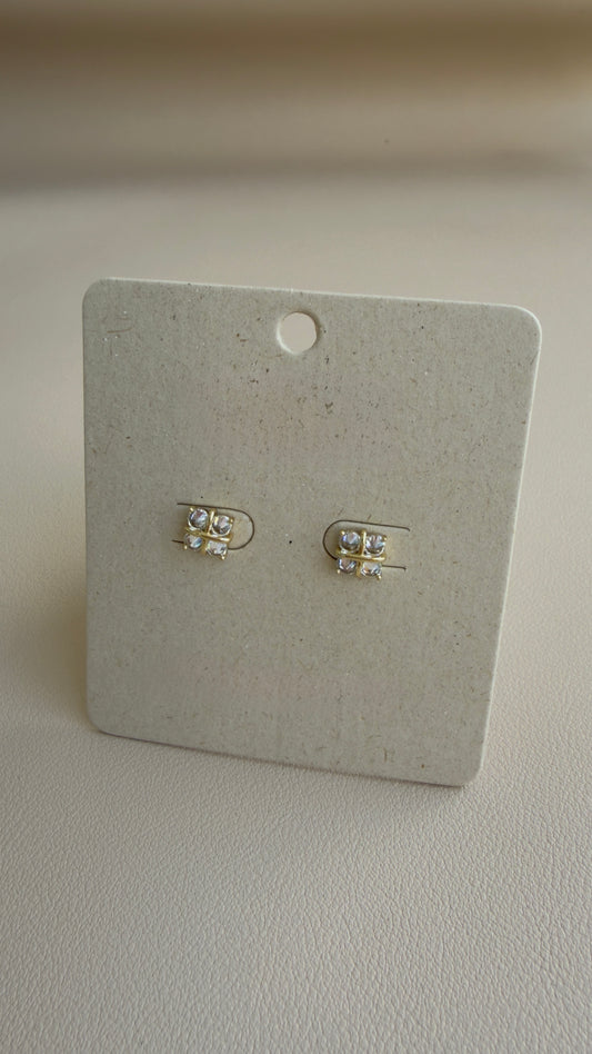 ARETES CUADRO CIRCONES