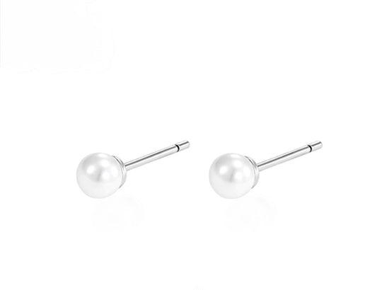 Aretes Pearls Silver